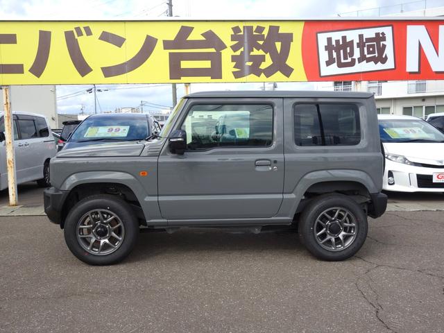 ジムニー XC 4WD 軽自動車 SUV  届出済未使用車 横滑り防止装置 シートヒーター アイドリングストップ クルーズコントロール クリアランスソナー スマートキー ミラーヒーター LEDヘッドライト・フォグランプ(5枚目)