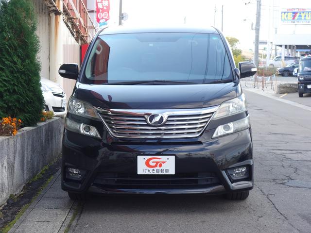 ヴェルファイア 2.4Z プラチナムセレクション 4WD 横滑り防止装置 両側電動スライドドア バックカメラ 社外HDDナビ フルセグTV CD/DVD 後席フリップダウンモニター クリアランスソナー スマートキー ETC HIDヘッドライト フォグランプ(3枚目)