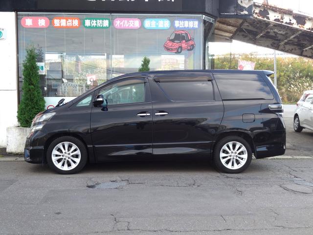 ヴェルファイア 2.4Z プラチナムセレクション 4WD 横滑り防止装置 両側電動スライドドア バックカメラ 社外HDDナビ フルセグTV CD/DVD 後席フリップダウンモニター クリアランスソナー スマートキー ETC HIDヘッドライト フォグランプ(6枚目)