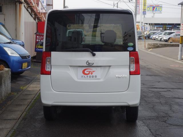 タント Ｘ　４ＷＤ　軽自動車　横滑り防止　シートヒーター（運転席）　左側電動スライドドア　社外メモリーナビ　フルセグＴＶ　ＣＤ／ＤＶＤ　アイドリングストップ　スマートキー　社外エンジンスターター　社外ドライブレコーダー（4枚目）