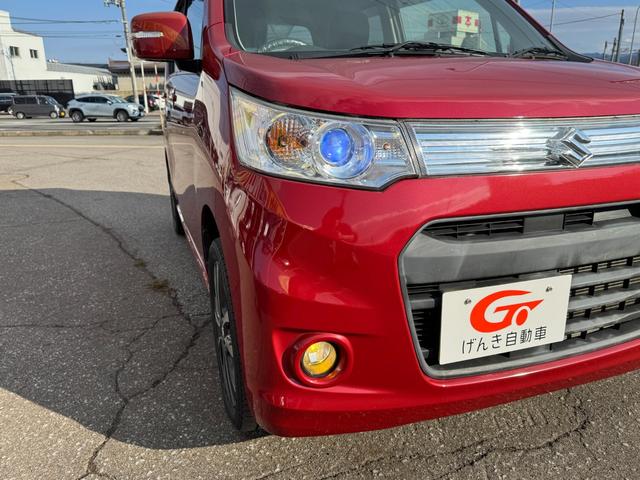 ワゴンＲスティングレー Ｔ　４ＷＤ　軽自動車　横滑り防止装置　シートヒーター　社外ＣＤデッキ　アイドリングストップ　パドルシフト　スマートキー　ＥＴＣ　ＨＩＤ　フォグランプ　電動格納ミラー　ミラーヒーター　社外ドライブレコーダー（23枚目）