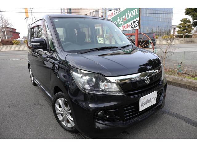 ソリオバンディット ベースグレード　４ＷＤ　ＨＤＤナビ　地デジ　バックカメラ　Ｂｌｕｅｔｏｏｔｈ　エンジンスターター　両側パワースライドドア　ＥＴＣ　ＨＩＤヘッドライト　フォグランプ　オートライト　禁煙車（2枚目）