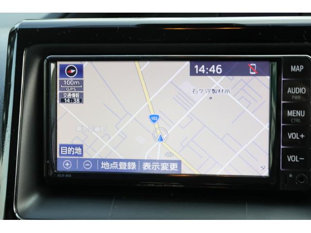 ノア X 4WD 純正SDナビ Bluetooth バックカメラ TV ETC 左側パワースライドドア キーレスキー リヤオートエアコン トヨタセーフティーセンス アイドリングストップ LEDライト 禁煙車(5枚目)