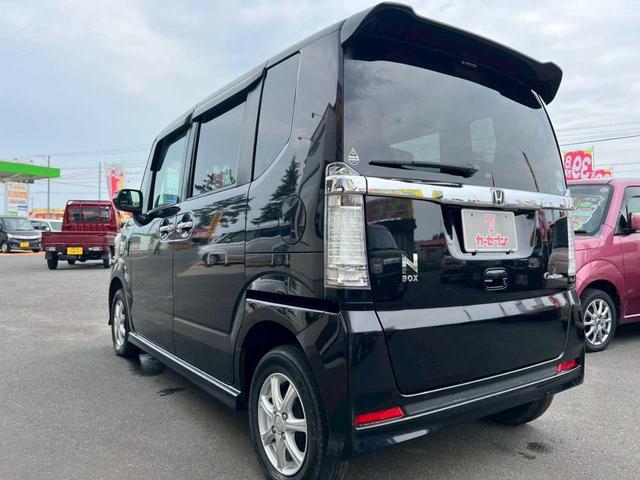 Ｎ－ＢＯＸカスタム Ｇ　４ＷＤ　メモリーナビ　ＣＤ　スマートキー　両側スライドドア　ＨＩＤヘッドライト　ベンチシート　アイドリングストップ　ＡＢＳ　運転席エアバッグ　助手席エアバッグ（28枚目）