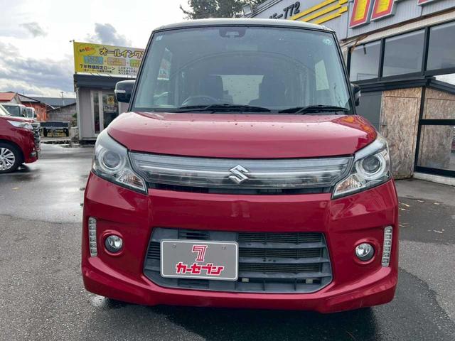 スペーシアカスタム XSリミテッド 両側パワースライドドア ナビ フルセグ TV DVD Bluetooth エンジンスターター シートヒーター スマートキー HID フォグ アイドリングストップ(41枚目)
