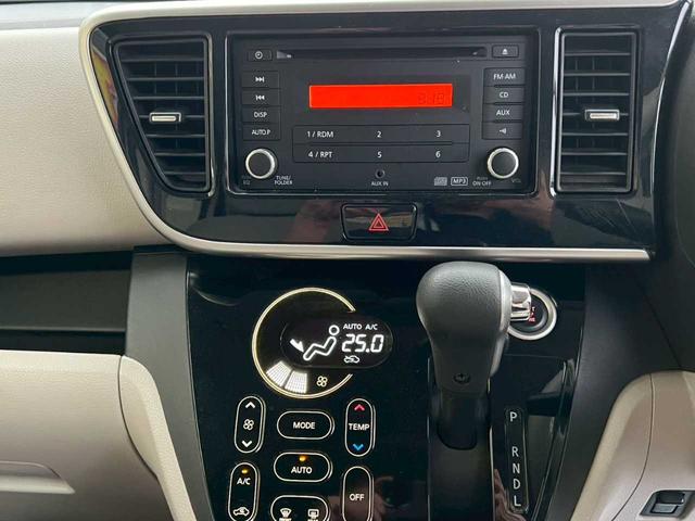 デイズルークス X 純正オーディオ CD MP3 AUX オートエアコン シートヒーター スマートキー プッシュスタート 左側電動スライドドア アイドリングストップ 横滑り防止装置 電動格納ミラー バックモニター(11枚目)