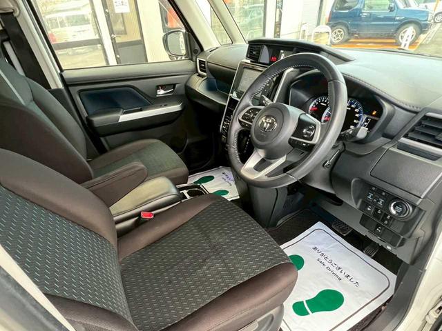 ルーミー カスタムＧ　純正９インチナビ　フルセグＴＶ　全方位カメラ　両側電動スライドドア　スマートキー　プッシュスタート　クルーズコントロール　シートヒーター　衝突軽減ブレーキ（22枚目）