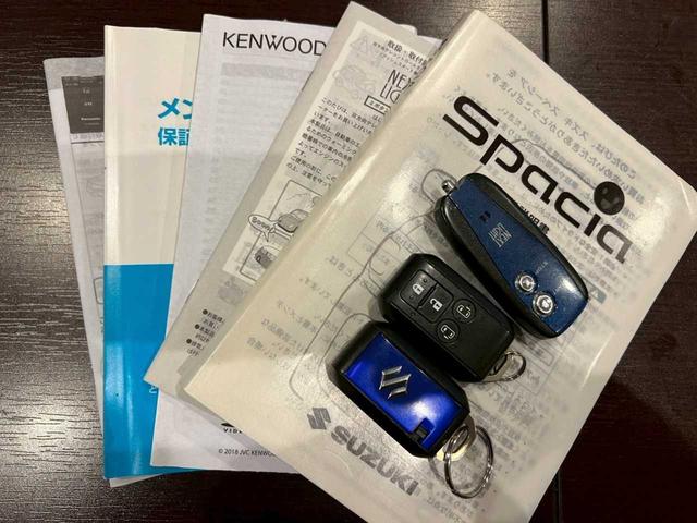 スペーシア ハイブリッドＸ　ＫＥＮＷＯＯＤナビ　フルセグ　Ｂｌｕｅｔｏｏｔｈ　バックカメラ　エンスタ　両側パワースライドドア　スマートキー　プッシュスタート　ＥＴＣ　シートヒーター　アイドリングストップ　衝突軽減ブレーキ（8枚目）