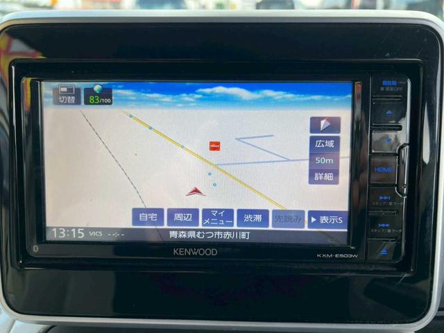 スペーシア ハイブリッドＸ　ＫＥＮＷＯＯＤナビ　フルセグ　Ｂｌｕｅｔｏｏｔｈ　バックカメラ　エンスタ　両側パワースライドドア　スマートキー　プッシュスタート　ＥＴＣ　シートヒーター　アイドリングストップ　衝突軽減ブレーキ（12枚目）