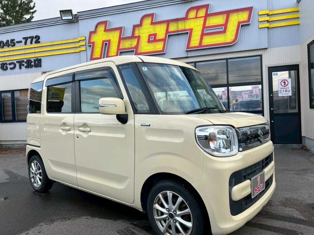 スペーシア ハイブリッドＸ　ＫＥＮＷＯＯＤナビ　フルセグ　Ｂｌｕｅｔｏｏｔｈ　バックカメラ　エンスタ　両側パワースライドドア　スマートキー　プッシュスタート　ＥＴＣ　シートヒーター　アイドリングストップ　衝突軽減ブレーキ（42枚目）