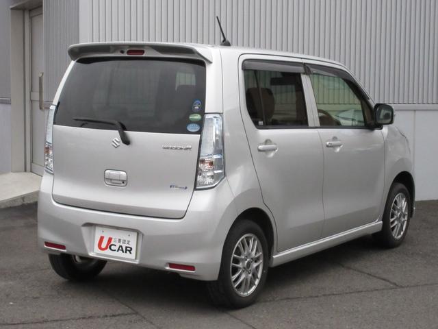 ワゴンR FZ 4WD 当社下取車 純正CDチューナー 衝突被害軽減ブレーキ 運転席・助手席シートヒーター スマートキー プッシュスタート アルミホイール(2枚目)