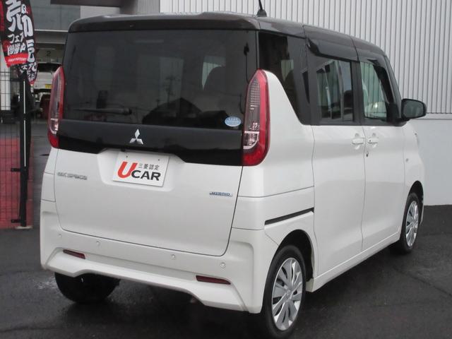 ｅＫスペース Ｇ　４ＷＤ　純正９型ナビ　バックカメラ　両側電動スライド　ハンズフリーオートスライド　ＬＥＤヘッドライト　衝突被害軽減ブレーキ　Ｐソナー　当社整備下取車　ワンオーナー　最長１０年１０万ｋｍ特別保証延長（2枚目）