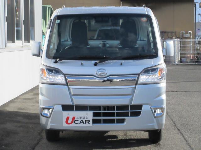 ハイゼットトラック エクストラＳＡＩＩＩｔ　４ＷＤ　５速マニュアル　当社買取車　衝突被害軽減ブレーキ　パーキングソナー　ＬＥＤヘッドライト　フォグランプ　キーレス（6枚目）