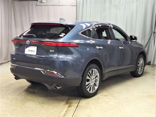 ハリアーハイブリッド Z レザーパッケージ 4WD 寒冷地 衝突被害軽減システム メモリーナビ バックカメラ フルセグ 革シート LEDヘッドランプ アルミホイール スマートキー オートクルーズコントロール ETC 盗難防止装置 電動シート(3枚目)