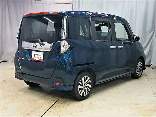 ルーミー カスタムＧ　４ＷＤ　寒冷地　衝突被害軽減システム　メモリーナビ　両側電動スライド　フルセグ　ＬＥＤヘッドランプ　アルミホイール　スマートキー　オートクルーズコントロール　アイドリングストップ　盗難防止装置（3枚目）