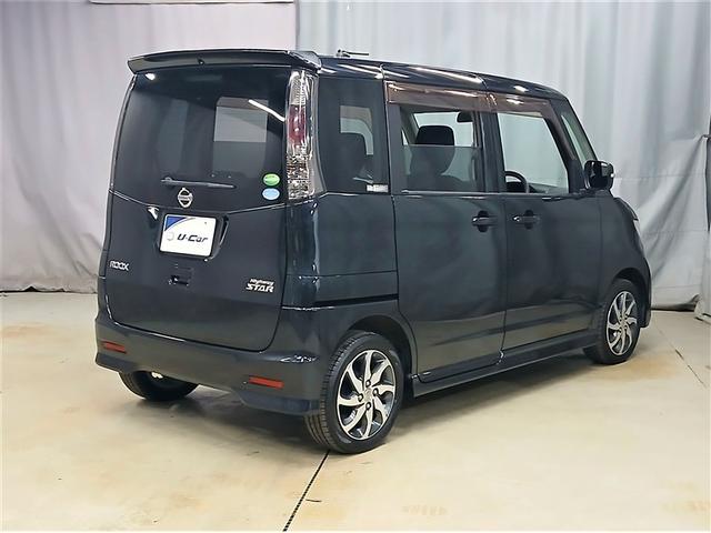 ルークス ハイウェイスター　電動スライドドア　ＨＩＤヘッドライト　アルミホイール　スマートキー　ＥＴＣ　盗難防止装置　キーレス　ベンチシート　ワンオーナー（3枚目）