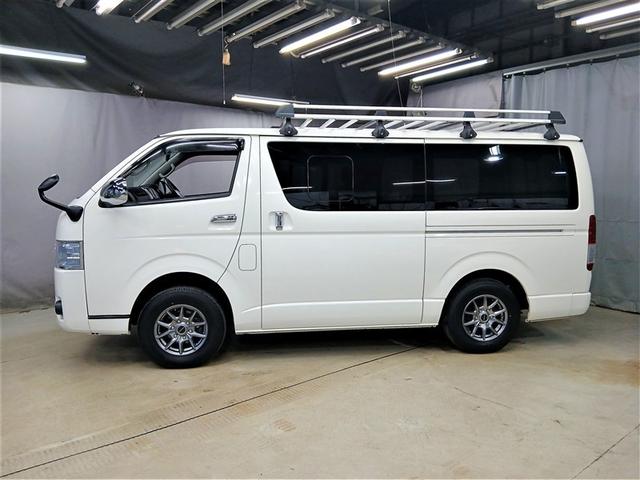 ハイエースバン ロングスーパーGL 4WD 衝突被害軽減システム ディーゼル メモリーナビ バックカメラ フルセグ アルミホイール ETC 盗難防止装置 キーレス 横滑り防止機能(2枚目)