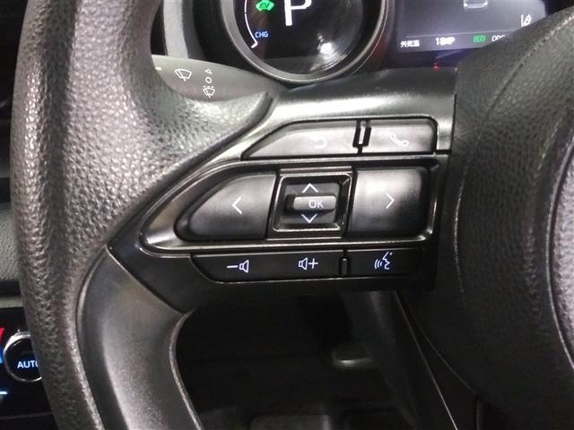 ヤリス ハイブリッドG 4WD 衝突被害軽減システム メモリーナビ バックカメラ スマートキー オートクルーズコントロール ETC 盗難防止装置 キーレス 横滑り防止機能 ハイブリッド(17枚目)