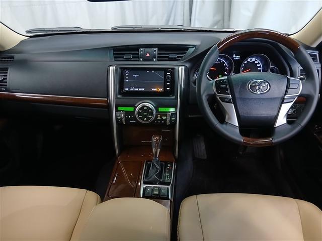 マークＸ プレミアム　Ｆｏｕｒ　４ＷＤ　寒冷地　メモリーナビ　バックカメラ　フルセグ　革シート　ＨＩＤヘッドライト　アルミホイール　スマートキー　オートクルーズコントロール　ＥＴＣ　盗難防止装置　電動シート　キーレス　横滑り防止機能（9枚目）