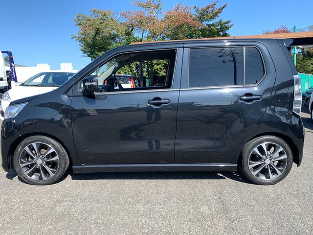 ワゴンＲスティングレー Ｔレーダーブレーキサポート　ターボ　仙台市青葉区　禁煙車　レーダーブレーキサポート付き　横滑り防止　ナビ＆地デジ　キセノンライト＆切換えフオグ　プッシュスタート＆スマートキー　純正１５インチＡＷ　シートカバー　電動格納ドアミラー　仙台市青葉区（11枚目）