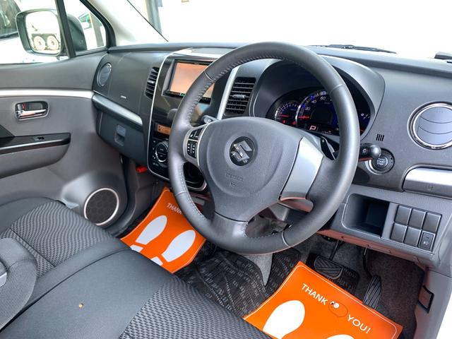 ワゴンＲスティングレー Ｔ　ターボ　ナビ＆地デジ　プッシュスタート＆スマートキー　キセノンライト＆Ｆフォグ　オートライト　ＥＴＣ　オートエアコン　純正１４インチＡＷ（22枚目）