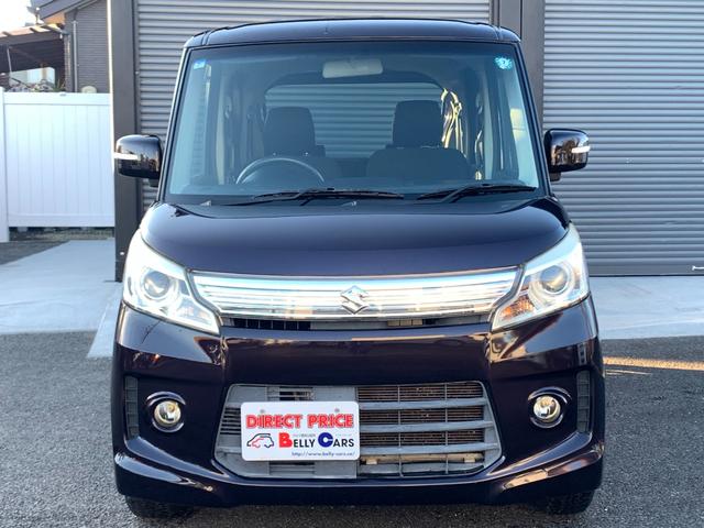 スペーシアカスタム XS 純正ナビ地デジバックカメラ キセノンライト パワースライドドア スマートキー 純正14インチAW オートエアコン ETC車載器(2枚目)