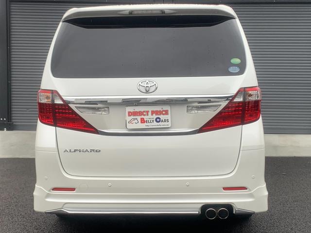 アルファード ２４０Ｓ－Ｃパッケージ　Ｗサンルーフ　パワーバックドア　モデリスタエアロ＆マフラー　アルパインナビ＆地デジ＆Ｂカメラ　リアフイリップダウン　両側パワスラ　パワーバックドア　パワーシート　電動格納ミラー　サンルーフ　エグゼクテイブシート　エンジンスターター（3枚目）