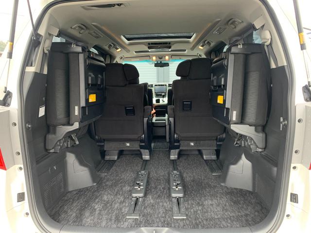 アルファード ２４０Ｓ－Ｃパッケージ　Ｗサンルーフ　パワーバックドア　モデリスタエアロ＆マフラー　アルパインナビ＆地デジ＆Ｂカメラ　リアフイリップダウン　両側パワスラ　パワーバックドア　パワーシート　電動格納ミラー　サンルーフ　エグゼクテイブシート　エンジンスターター（48枚目）