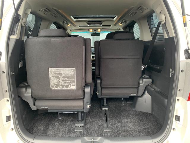 アルファード ２４０Ｓ－Ｃパッケージ　Ｗサンルーフ　パワーバックドア　モデリスタエアロ＆マフラー　アルパインナビ＆地デジ＆Ｂカメラ　リアフイリップダウン　両側パワスラ　パワーバックドア　パワーシート　電動格納ミラー　サンルーフ　エグゼクテイブシート　エンジンスターター（50枚目）