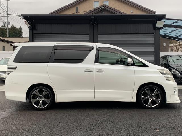 ヴェルファイア ２．４Ｚ　ＴＲＤフロントエアロ　モデリスタ１９インチ　２０後期型　アルパインナビ＆地デジ＆Ｂカメラ　リアフイリップダウンモニター　両側電動スライドドア　クルーズコントロール　キセノンライト　スマートキー　７人乗り　前後ドラレコ（34枚目）