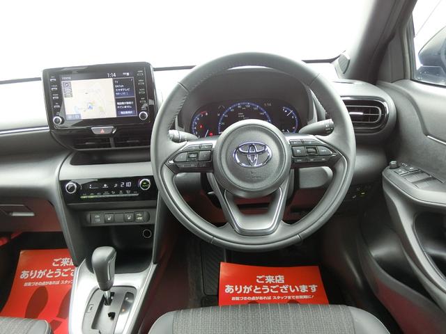 ヤリスクロス Ｚ　ワンオーナー　禁煙車　１年保証　ワンオーナー　禁煙車　純正ナビ機能付きデイスプレイオーディオ＆地デジ＆パノラミックビューモニター　シートヒーター　ステアリングヒーター　ＬＥＤライト　レーダークルコン　冬タイヤ付属（25枚目）