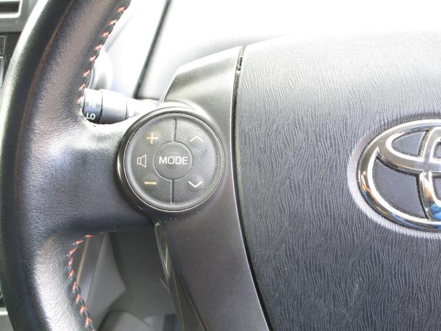 プリウスアルファ Ｇ　チューン　ブラック　モデリスタエアロ　モデリスタマフラー　アルパイン９インチナビ　バックカメラ　社外アルミ　クルーズコントロール　ＥＴＣ　プッシュスタート　スマートキー（13枚目）