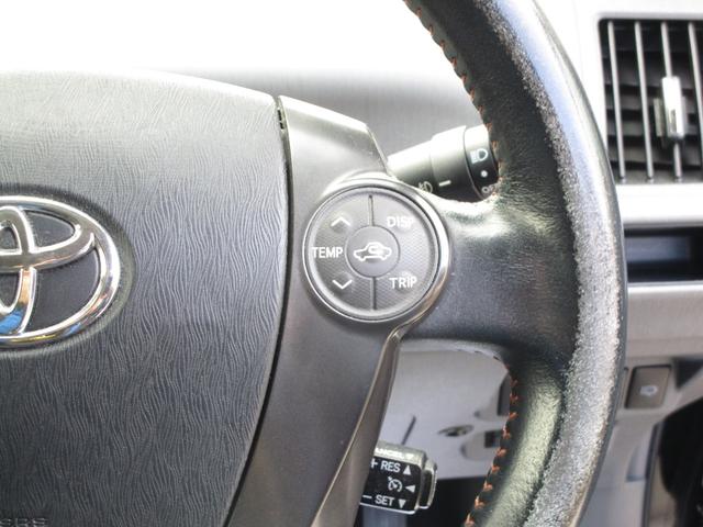 プリウスアルファ Ｇ　チューン　ブラック　モデリスタエアロ　モデリスタマフラー　アルパイン９インチナビ　バックカメラ　社外アルミ　クルーズコントロール　ＥＴＣ　プッシュスタート　スマートキー（14枚目）