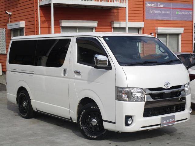 ハイエースバン スーパーGL ダークプライムII 1オーナー 4WD ディーゼル ベッドキット 10インチナビTV 全方位カメラ トヨタセーフティセンス 両側パワスラ デジタルインナーミラー 後席プライベートモニター レーダー探知機 ドラレコ ETC(2枚目)