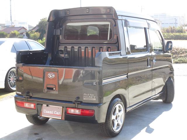 ハイゼットカーゴ デッキバンＧ　５ＭＴ　エアコン　パワーウィンドウ　１４インチ社外アルミ　ドアバイザー（3枚目）