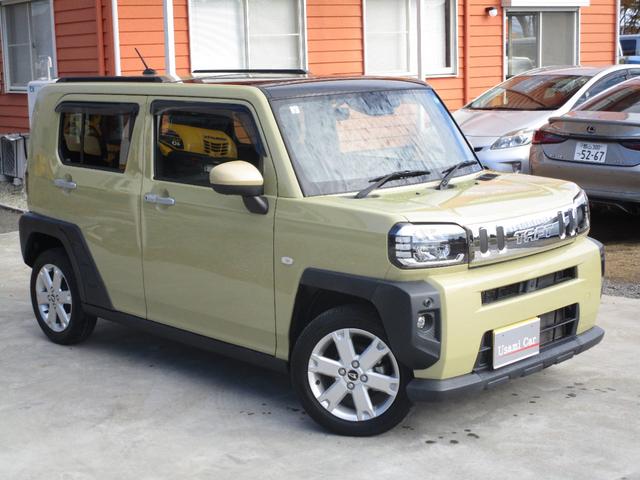 タフト G スマートアシスト シートヒーター コーナーセンサー アイドリングストップ プッシュスタート キーレスエントリー 電子パーキング ナビTV バックカメラ ETC(3枚目)