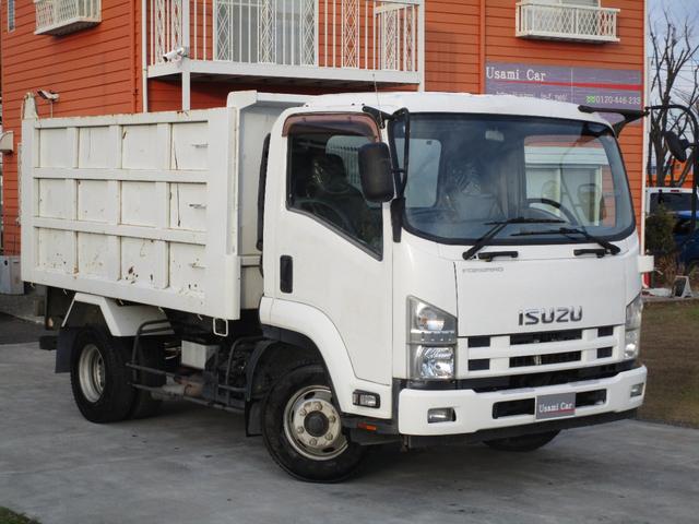 フォワード 深ダンプ 積載3400kg 6MT ディーゼル ETC 荷台メーカー:ShinMaywa ドアバイザー(2枚目)