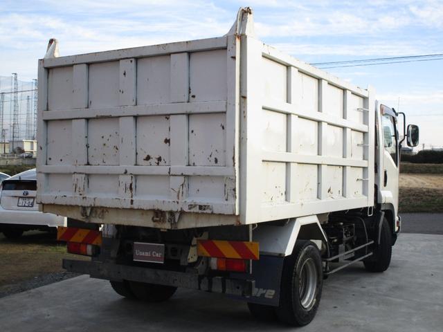 フォワード 深ダンプ 積載3400kg 6MT ディーゼル ETC 荷台メーカー:ShinMaywa ドアバイザー(3枚目)