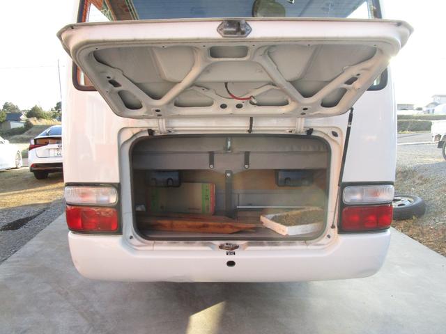 コースター LX ターボ 26人乗り 自動ドア 電動格納ミラー スペアホイールあり スペアキー付き(21枚目)