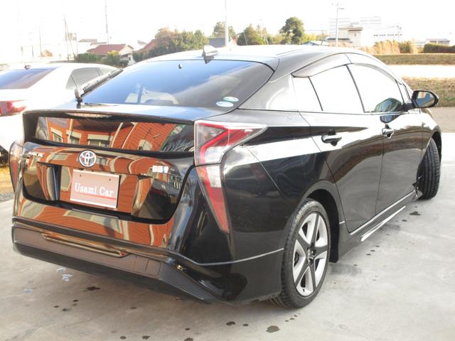 プリウス Sツーリングセレクション ナビTV バックカメラ シートヒータ ETC ドライブレコーダー プッシュスタート スマートキー スペアキー付き(4枚目)