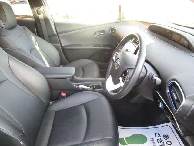 プリウス Sツーリングセレクション ナビTV バックカメラ シートヒータ ETC ドライブレコーダー プッシュスタート スマートキー スペアキー付き(10枚目)