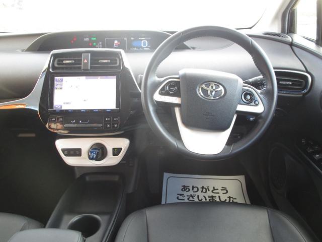 プリウス Sツーリングセレクション ナビTV バックカメラ シートヒータ ETC ドライブレコーダー プッシュスタート スマートキー スペアキー付き(11枚目)