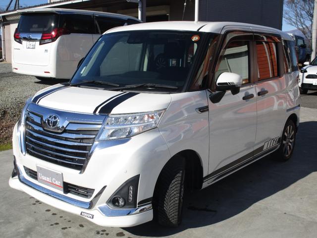 ルーミー カスタムG-T ナビTV バックカメラ クルーズコントロール プッシュスタート 両側パワースライドドア 衝突被害軽減システム 横滑り防止装置 アイドリングストップ ETC LEDヘッドライト スペアキー付き(5枚目)