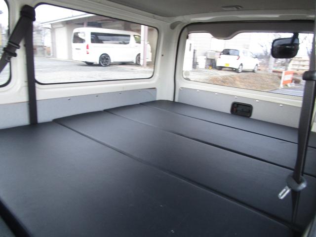 ハイエースバン ロングDX GLパッケージ 4WD ディーゼル 純正ナビTV バックカメラ ETC ベッドキット ルーフラック付き キーレス(22枚目)