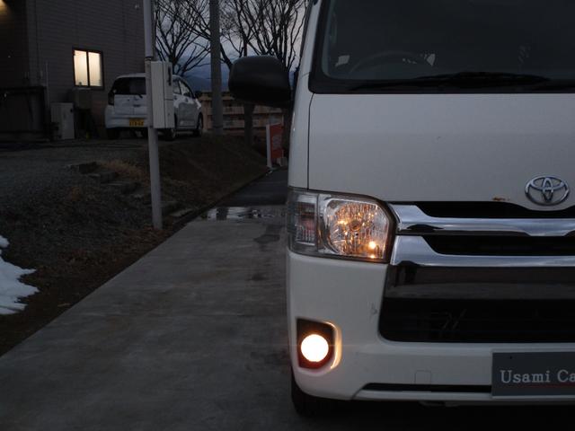 ハイエースバン ロングDX GLパッケージ 4WD ディーゼル 純正ナビTV バックカメラ ETC ベッドキット ルーフラック付き キーレス(27枚目)