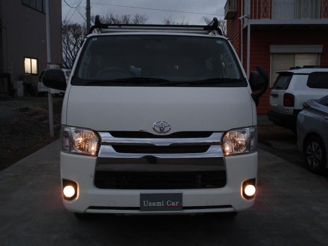 ハイエースバン ロングDX GLパッケージ 4WD ディーゼル 純正ナビTV バックカメラ ETC ベッドキット ルーフラック付き キーレス(29枚目)