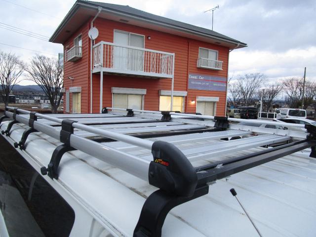 ハイエースバン ロングDX GLパッケージ 4WD ディーゼル 純正ナビTV バックカメラ ETC ベッドキット ルーフラック付き キーレス(36枚目)