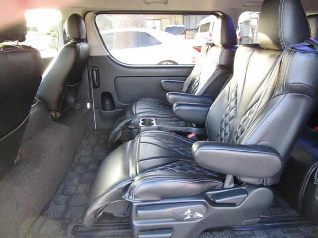 ハイエースワゴン GL ファインテックツアラー 4WD Pスタート 10人乗り ナビTV Bカメラ ETC ドラレコ BARBERO17インチアルミ 両側パワースライドドア フリップダウンモニター オットマンシート(43枚目)