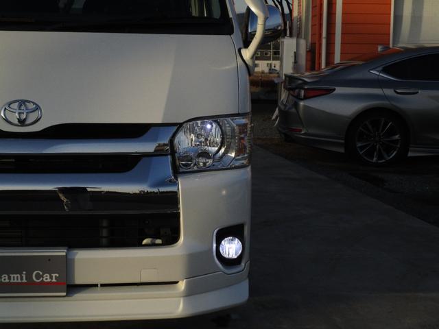 ハイエースワゴン GL ファインテックツアラー 4WD Pスタート 10人乗り ナビTV Bカメラ ETC ドラレコ BARBERO17インチアルミ 両側パワースライドドア フリップダウンモニター オットマンシート(54枚目)