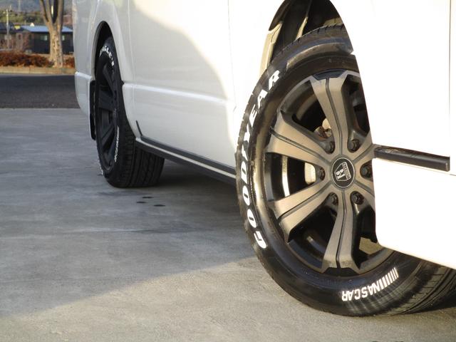 ハイエースワゴン GL ファインテックツアラー 4WD Pスタート 10人乗り ナビTV Bカメラ ETC ドラレコ BARBERO17インチアルミ 両側パワースライドドア フリップダウンモニター オットマンシート(59枚目)